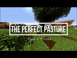 ~How to Build the Perfect Minecraft Pasture~