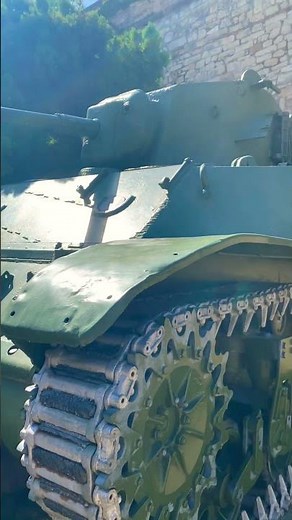 🛡️ Historic M5A1 Stuart Tank – 🇺🇸 US Army Armor 🪖 #WW2Tank #MilitaryMuseum #USArmy #ViralShorts