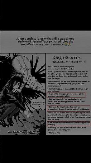 Yuta and Rika would’ve been a problem then… #jjk#jujutsukaisen#jujutsukaisenedit#yuta#rikaorimoto