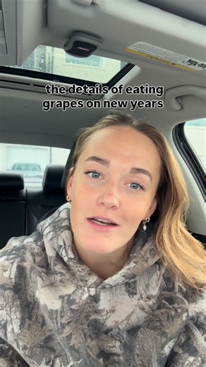 Lillie Ruden | For those wondering what is it about eating grapes, here you go! Hope love finds you this year if you’re seeking it! #grapesonnewyears... | Instagram