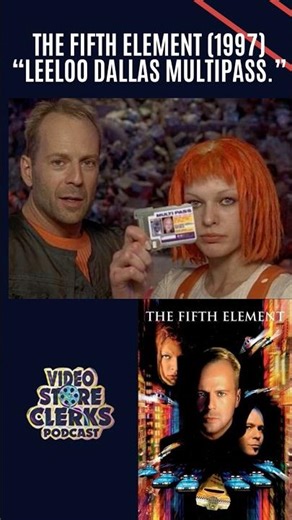 The Fifth Element (1997) Leeloo Dallas Multipass #thefifthelement #brucewillis #movie #clip