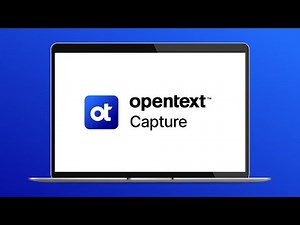 OpenText™ Capture demo video