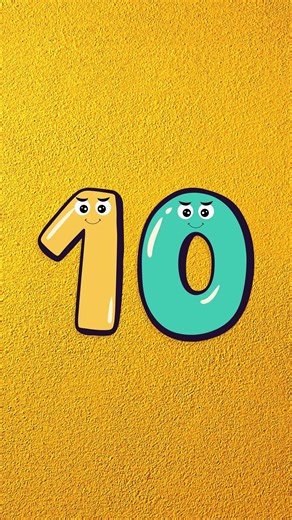 🎵 Counting Song 1 to 10 | Learn Numbers for Toddlers | TiniToons Official #shorts