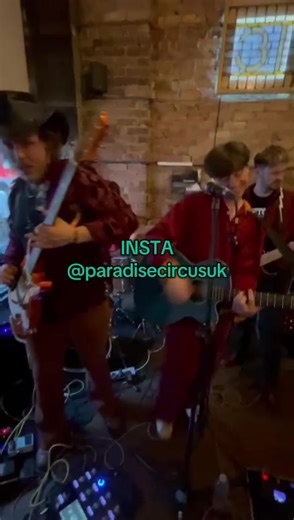 Smallest act with the biggest choons. #paradisecircusband #grassrootsvenue #indieband #samfender #foryou