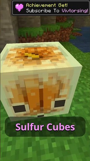 Adding Glowing Sulfur Cubes To Scare Away Mobs In Caves