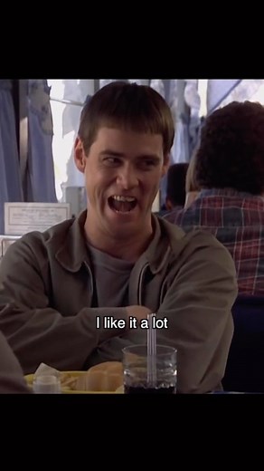 Jim Carrey on Instagram: "I like it a lot 😂 Dumb and Dumber (1994) 🎬 #jimcarrey #jeffdaniels #dumbanddumber #moviescenes #movieclips"