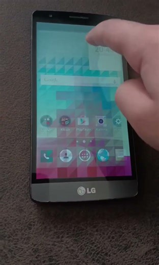 LG G3 Beat Açılış efektleri.
