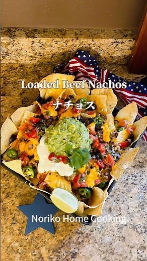 Disappears in an instant! Beef nachos, the ultimate appetizer recipe for home parties 💕 American ...