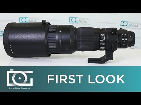 Sigma 500mm F4 DG OS HSM Sports Lens (Telephoto) for Canon | 500mm Lens