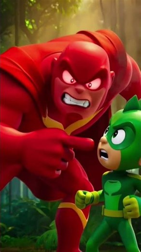 red funny video vs green Hulk