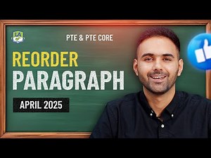 PTE Reading Reorder Paragraph | April 2025 | Real Exam Questions | Language Academy