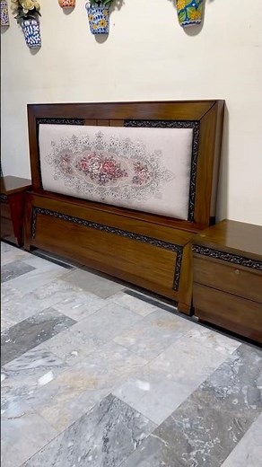 Luxury Bedroom Set | PKR 75,000 | Modern Bed Design | WhatsApp: 0311-7871121 #shorts