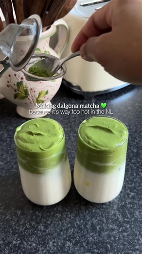 Iced Dalgona Matcha Recipe — Creamy, Matcha-Forward Drink