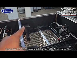 Supercold IC520B - Commercial Bullet Ice Cube Making Machine