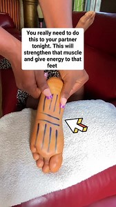 You really need to do this to your partner tonight. This will strengthen that muscle and give energy to that feet | Ibe Roseline