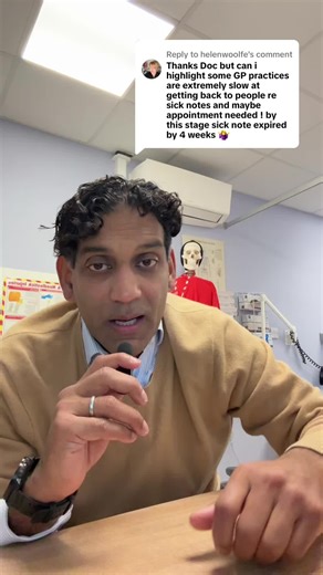 Replying to @helenwoolfe #fitnotes #sickness