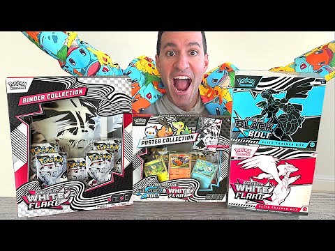 I Opened EVERY Pokemon Black Bolt and White Flare Product