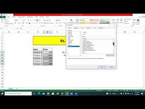APPLYING RS. FORMATING IN EXCEL | How to Format Number as Currency in Excel | #exceltutorial | EXCEL