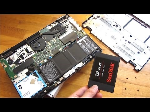 Acer Aspire R5 | SSD Upgrade | Dissassembly