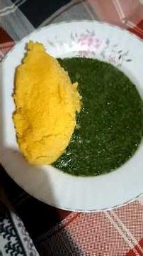 Nettle stew with polenta!