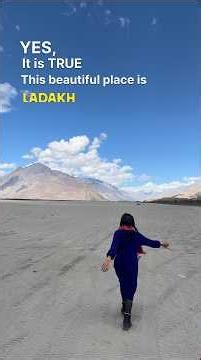 ✨ Ladakh — A Land Beyond the Rains #ladakh #leh #colddesert #nubra #pangong #travel #explore 🗻🐫