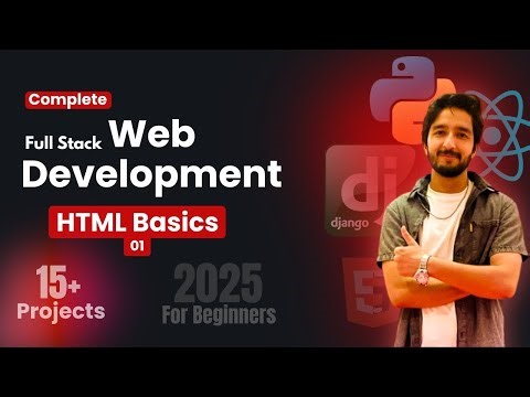 HTML Tutorial for Beginners | Full Stack Web Development Course in Urdu/Hindi 2025