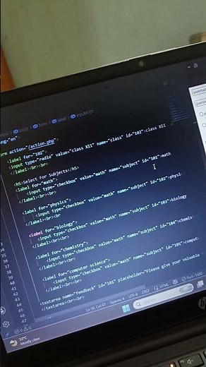Building Web Forms with HTML: A Practical Example