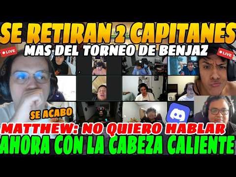 😲Se RETIRAN 2 CAPITANES Más del TORNEO el COLISEO😲Matthew: Yo no quiero HACER SHOW de ESTE TEMA😲