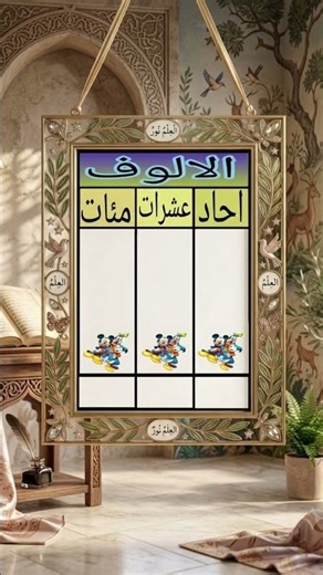 جدول القيمة المكانية