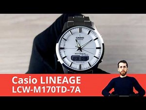 Lightweight and Multifunctional / Casio LINEAGE LCW-M170TD-7A