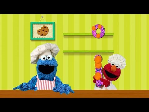 Sesame Street : Alphabet Kitchen Of Cookie Monster and Elmo || Gameplay 146