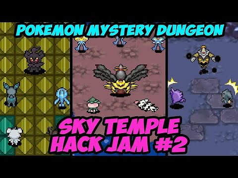 Pokemon Mystery Dungeon - Sky Temple Hack Jam #2 (Full Collection)