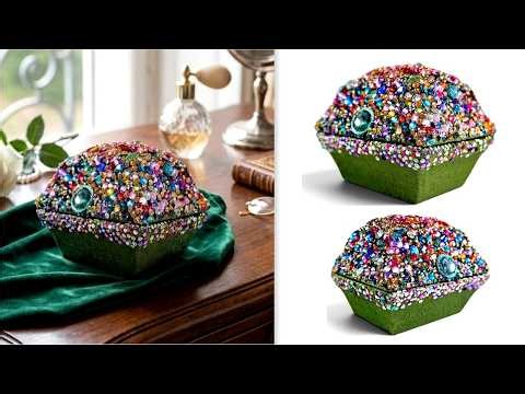 Sparkle shine Jewelry Box Diy/Tutorial