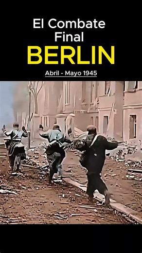 Cuando Berlín Cayó: Imágenes del Frente #ww2 #shorts