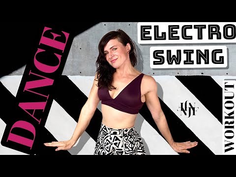 Trampoline Dance Workout/ Rebounder Cardio Workout/ Electro Swing