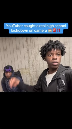 YouTuber Captures Real High School Lockdown on Camera