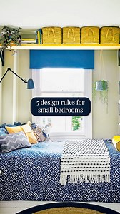 Small rooms can pack a punch if you plan them carefully. A balance of functionality, clever storage solutions and a healthy dose of style, these small room design rules will help you make the most out of even the most compact of spaces 🛏 | Ideal Home