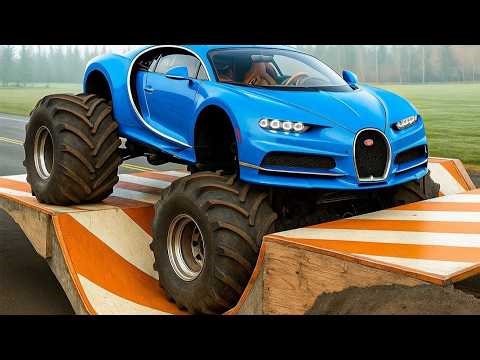 Extreme Car Challenge: Driving Through a Drainage Ditch