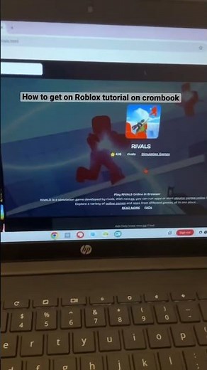 Easy way to get onto Roblox on school computer without it blocked, tell me if it helped￼ XD