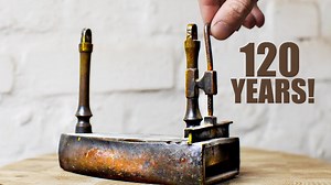 Old Bronze Iron Restoration #restoration #restorationvideos #restore #diy #PerfectRestoration #asmr #asmrrestoration | Mouse Trap TV