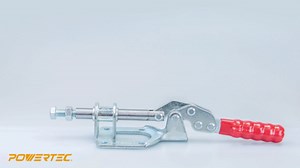 POWERTEC 6PK Toggle Clamp, 300lbs Holding Capacity, 302F Quick Release Push/Pull Clamp for Woodworking Jigs and Fixtures, Pocket Hole Jigs, Welding, CNC (20304-P6)