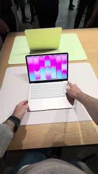 First look at MacBook Neo