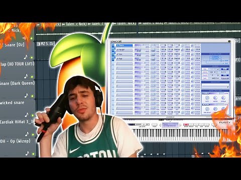 How to Make SIMPLE FIRE Trap Beats | Making a Beat using PURITY (FL STUDIO)