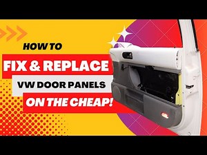 Volkswagen Beetle Door Panel repair and replacement.