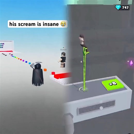 trolling in troll tower as grim reaper 😂 #roblox #funny #troll #gaming #memes #comedy