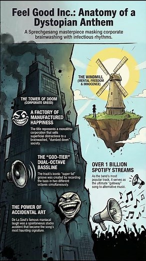 Gorillaz - Feel Good Inc - Song Meaning