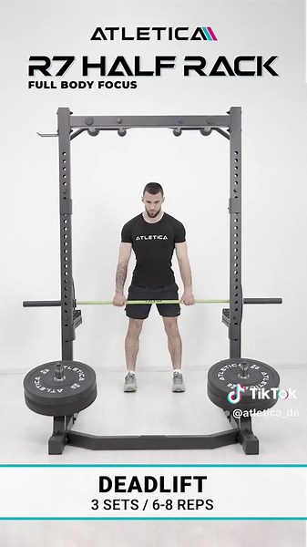 Effective Full Body Workout Exercises with R7 Half Rack