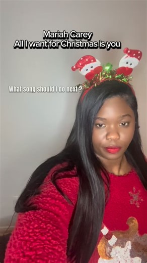 Natalie Harrison on Instagram: "Happy Tap in Tuesday ❤️We’re officially one week out from Christmas🎅🏾 Giving y’all Mariah Carey — All I Want for Christmas Is You 🤍 Hope this puts you in the spirit tap in ✨ comment ,like & share if you feeling it ❤️!! #christmas #explorer #explorepageready #marketing #mariah #christmascountdown #cover #music #singers #like #comment #community #lovers #winter"