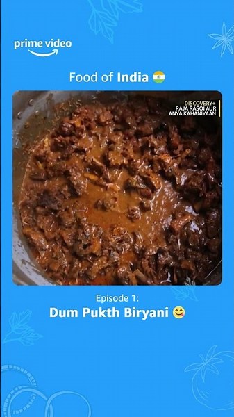 Food of India | Dum Pukth Biryani 🤤😋 #primevideo