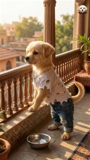 A Puppy Threw Water at a Stranger… Why? #puppy #explore #shorts #dog